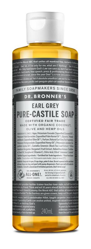 Bronners Liquid soap earl grey