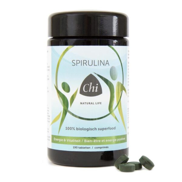 CHI Spirulina 500mg tabletten bio