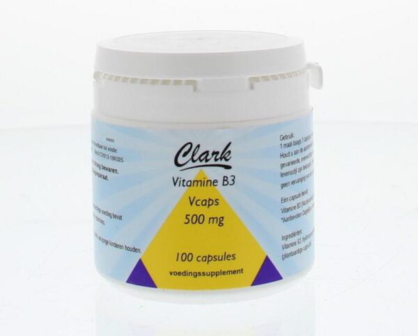 Clark Vitamine B3 nicotinamide 500mg