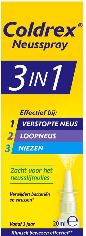 Coldrex Neusspray 4-in-1