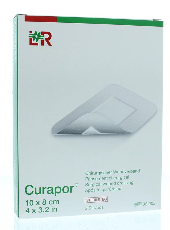 Curapor Wondpleister 10 x 8cm steriel