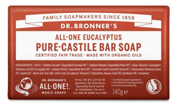 Dr Bronners Barsoap eucalyptus