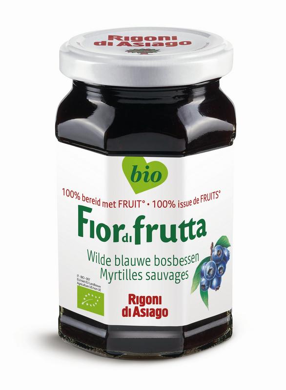 Fiordifrutta Blauwe bosbesjam bio