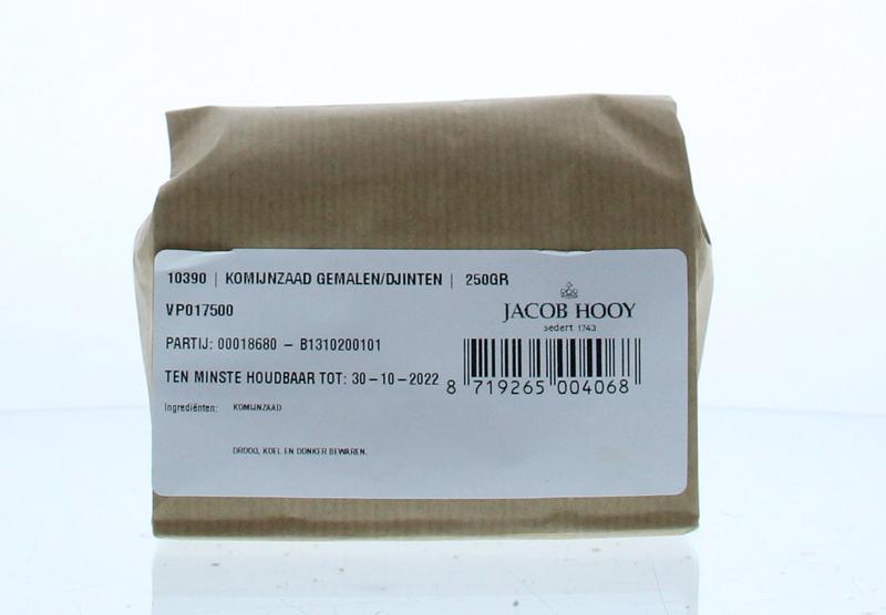Jacob Hooy Komijnzaad gemalen/djinten