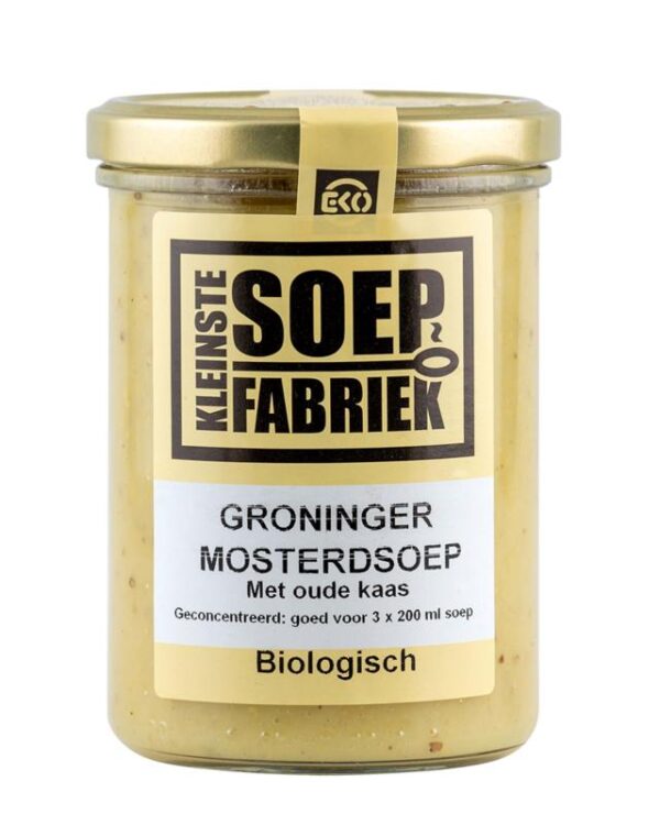 Kleinstesoepfabr Groninger mosterdsoep bio