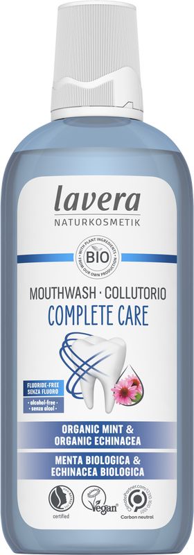 Lavera Mondwater complete care fluoridevrij bio