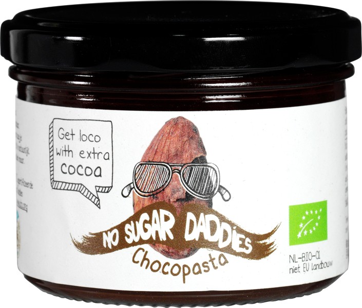 No Sugar Daddies Chocopasta puur bio