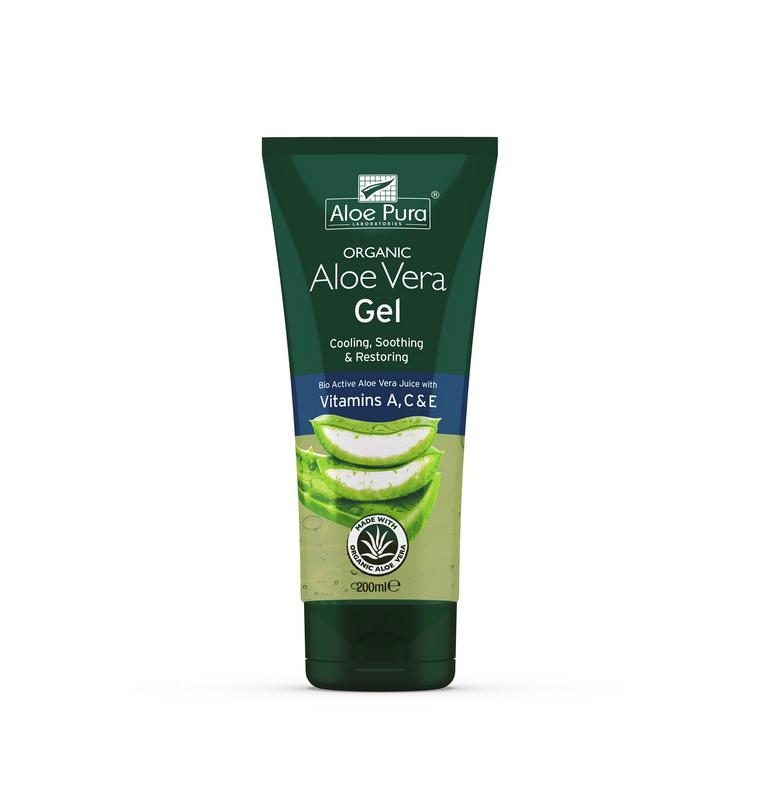 Optima Aloe pura aloe vera gel organic vitamine A C E