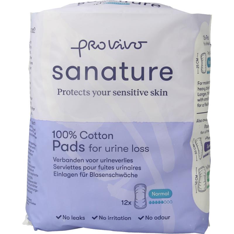 Sanature Pro vivo incontinentie normaal katoen