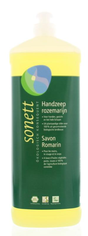 Sonett Handzeep rozemarijn vloeibaar