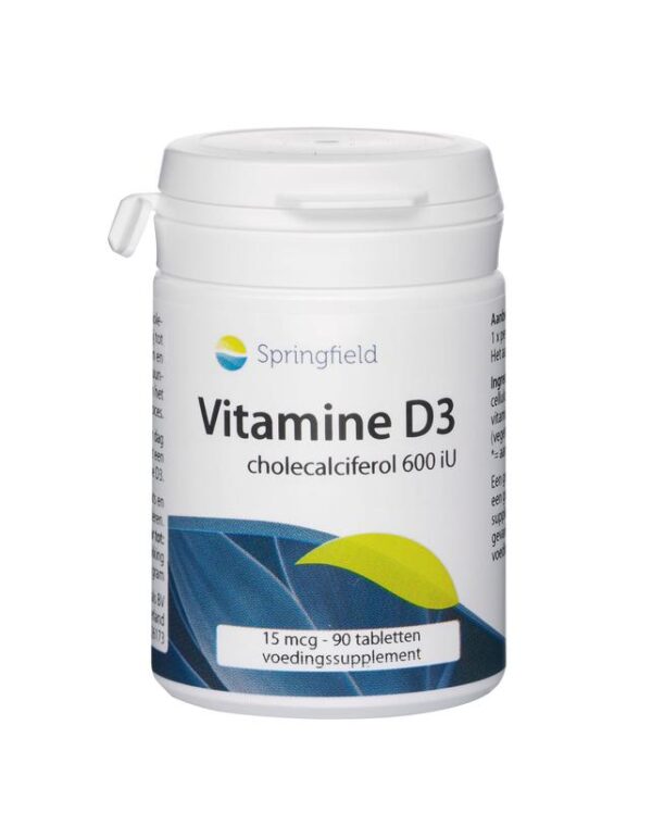 Springfield Vitamine D3 600IU
