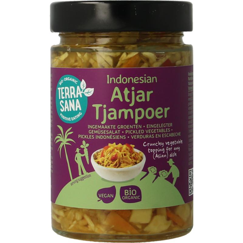 Terrasana Indonesische atjar tjampoer bio