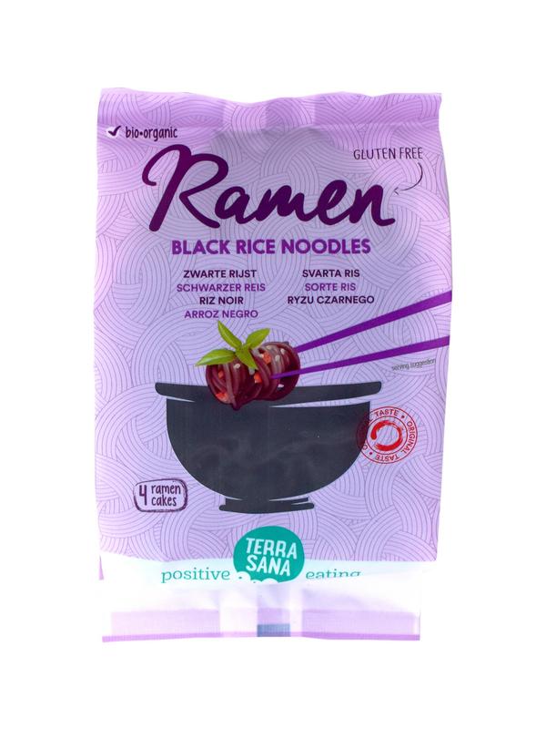 Terrasana Ramen zwarte rijst bio