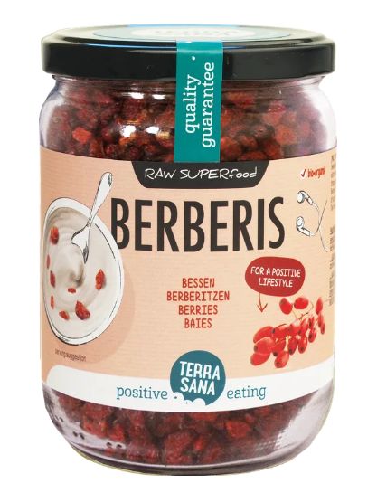 Terrasana Raw berberis bessen (zuurbes) bio