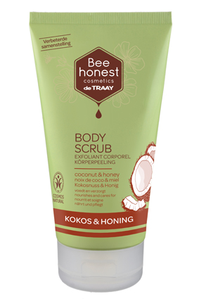 Traay Bee Honest Bodyscrub kokos & honing