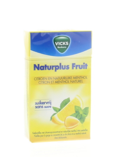 Vicks Citroen menthol suikervrij