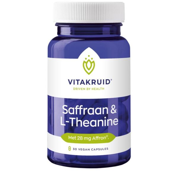 Vitakruid Saffraan 28 mg (Affron) & L-Theanine