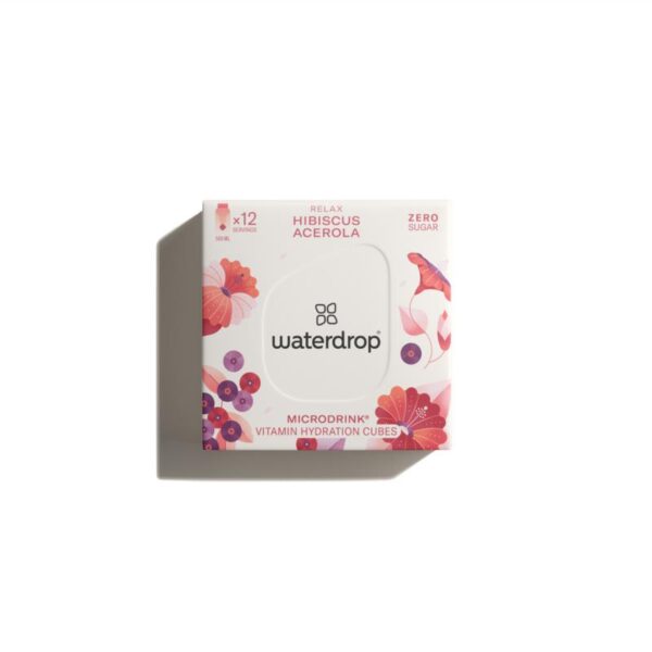 Waterdrop Microdrink relax hibiscus bruistabletten