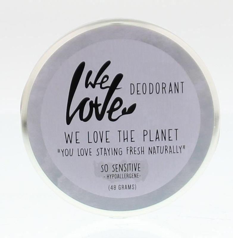 We Love The planet 100% natural deodorant so sensitive