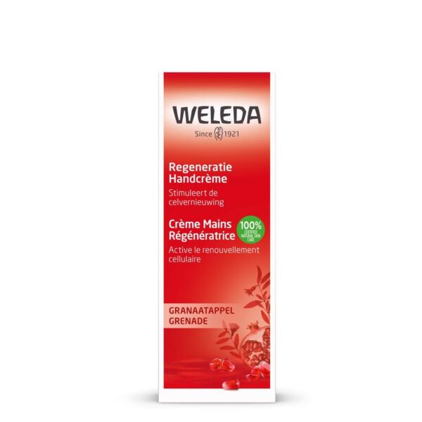 Weleda Granaatappel regenererende handcreme