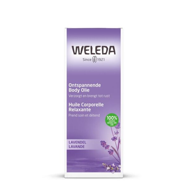 Weleda Lavendel ontspannende body olie