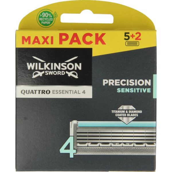 Wilkinson Quattro titanium sensitive mesjes 5+2