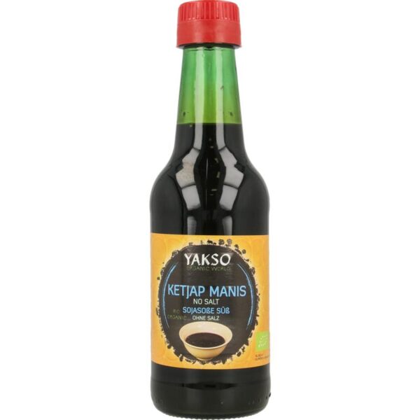 Yakso Ketjap zonder zout bio