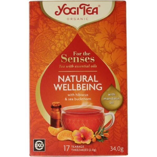 Yogi Tea For the sence natural wellness bio
