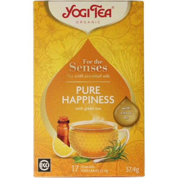 Yogi Tea Tea for the senses pure happiness bio