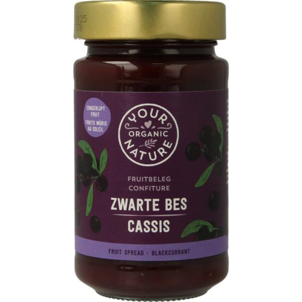 Your Organic Nat Fruit beleg zwarte bes bio