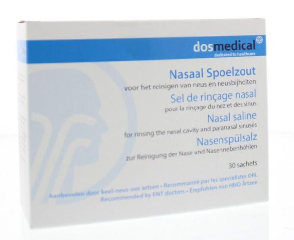 Dos Medical NasoFree nasaal saline spoelzout 2.5 gram