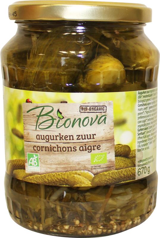 Bionova Augurken zuur bio
