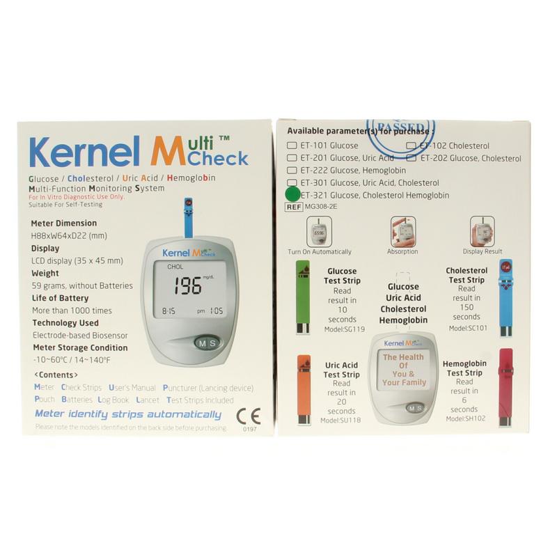 Testjezelf.nu Multicheck plus meter HB Glucose Cholesterol