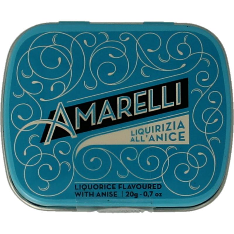 Amarelli Laurierdrop blikje anijs Chicchi