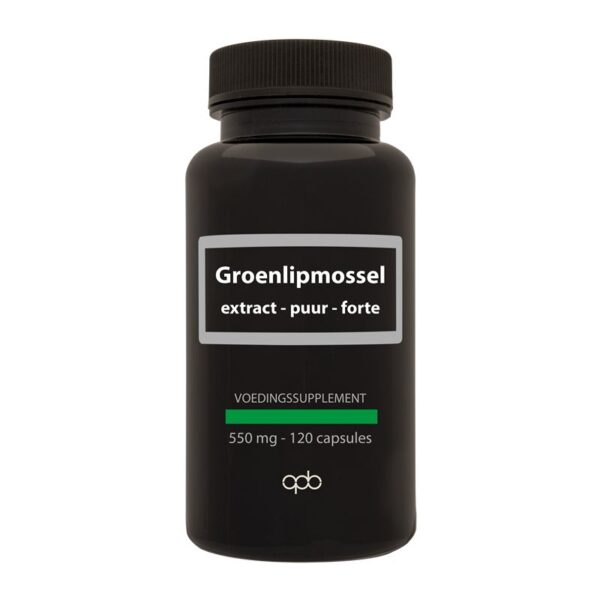 Apb Holland Groenlipmossel extract puur forte 550mg