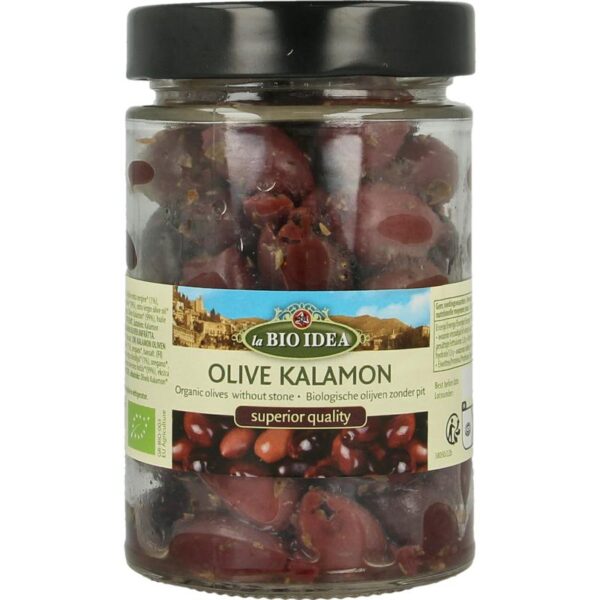 Bioidea Olijven zwart kalamata ontpit bio