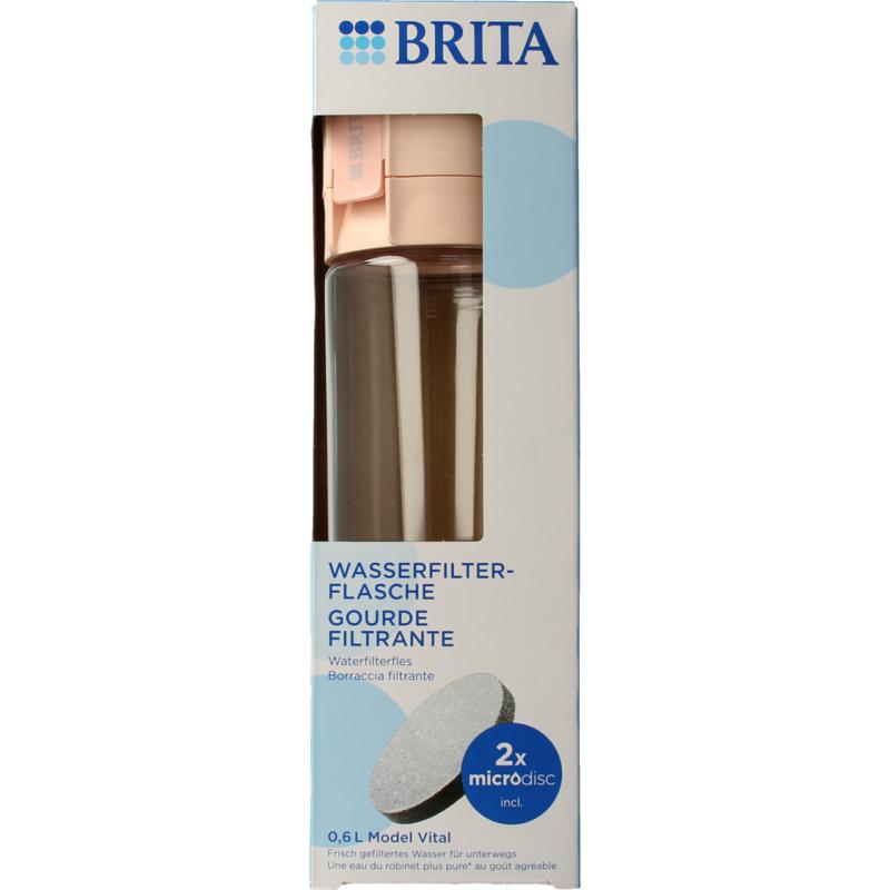 Brita Waterfles vital apricot