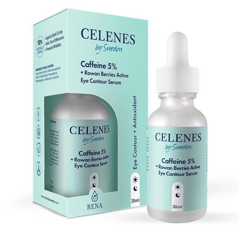 Celenes Cafeine 5% + rowan berries serum