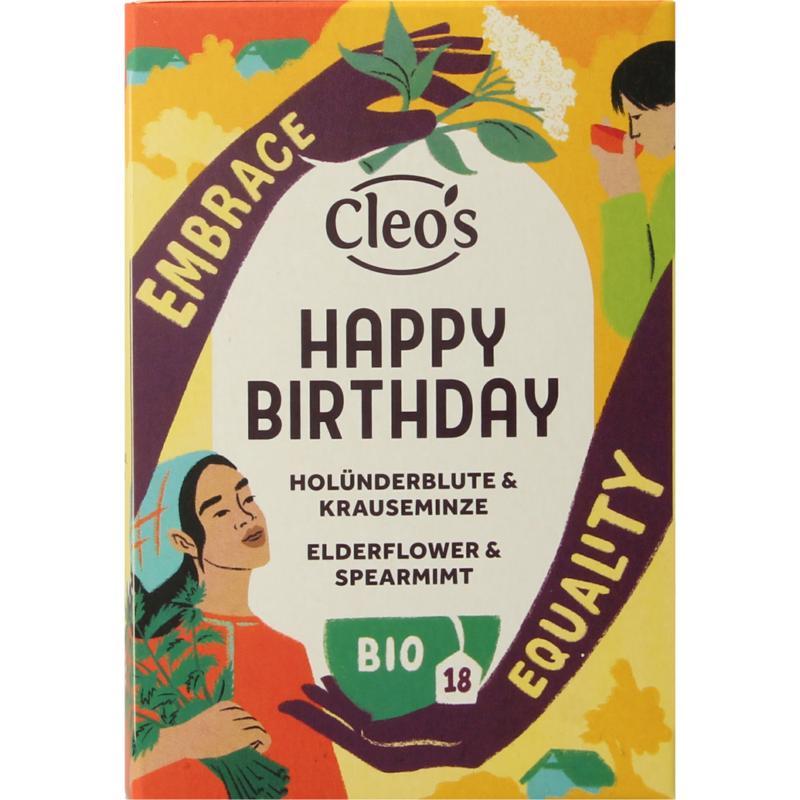 Cleo's Happy birthday bio