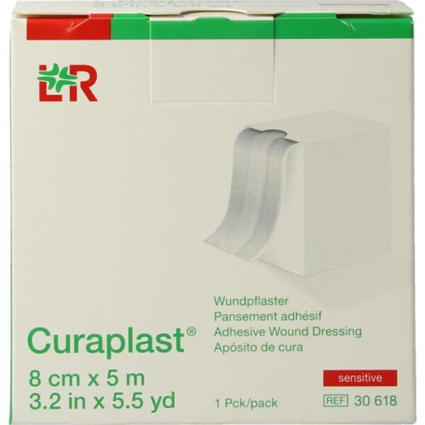 Curaplast Sensitive wondpleister 5m x 8cm