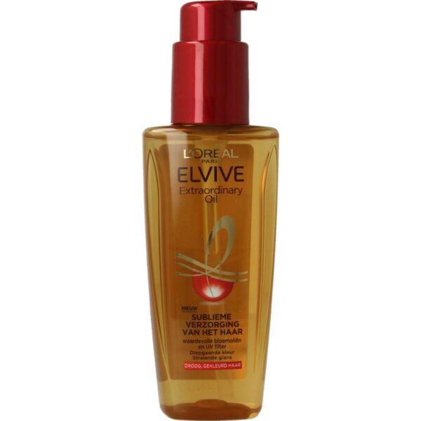 Elvive Haarolie extraordinary oil gekleurd haar