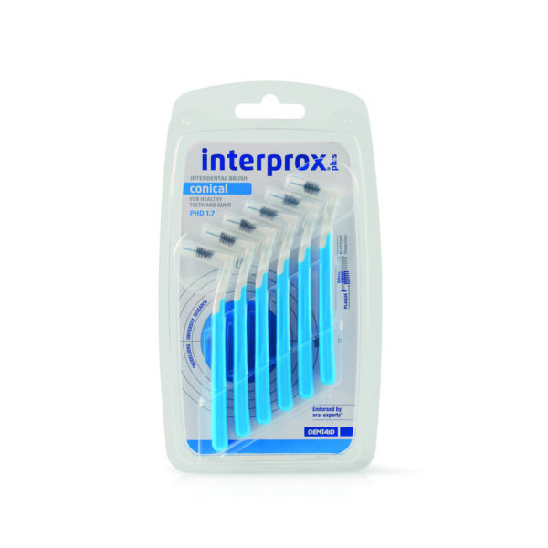 Interprox Plus ragers conical blauw
