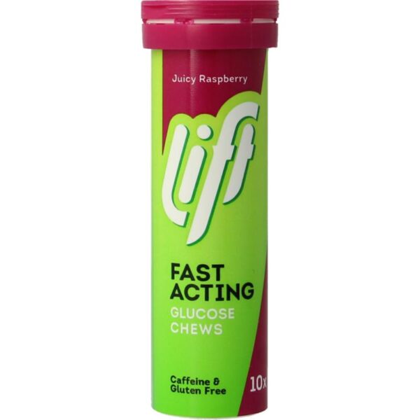 Lift Glucotabs framboos meeneembuisje