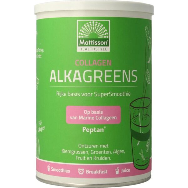 Mattisson Collagen collageen AlkaGreens poeder