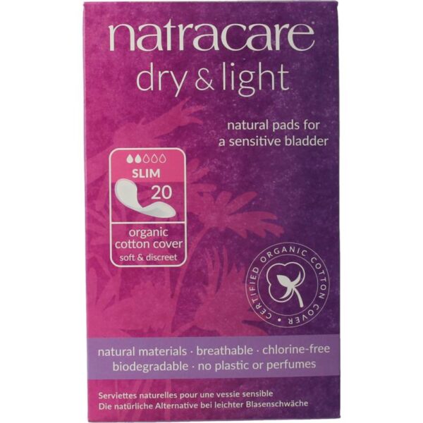 Natracare Dry & light pads