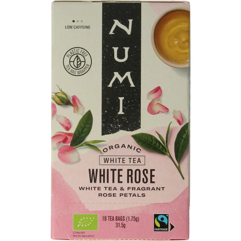 Numi Witte thee white rose bio