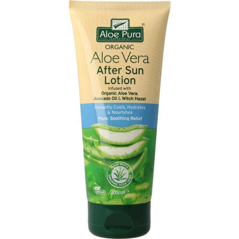 Optima Aloe pura aftersun lotion aloe vera