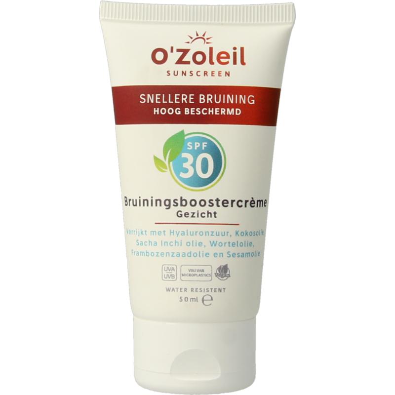 O'Zoleil Bruiningsboostercreme gezicht SPF30