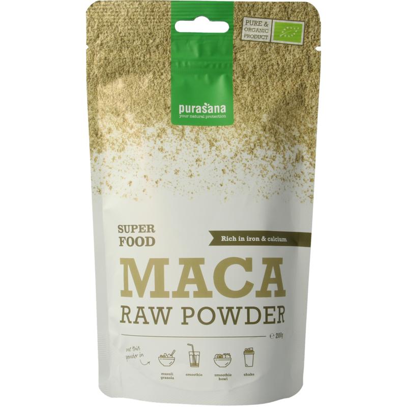 Purasana Maca poeder vegan bio