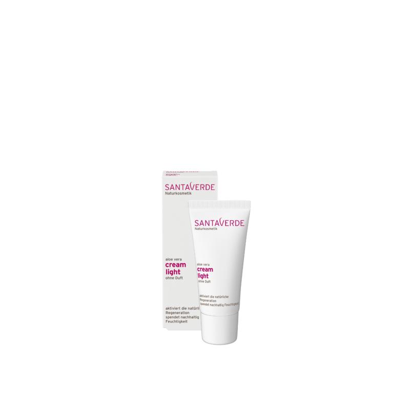 Santaverde Aloe vera cream light parfumvrij